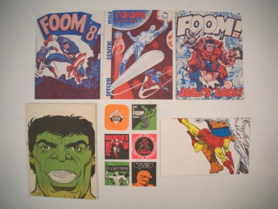 Lot 86 - FOOM #8, 9, 11 + JIM STERANKO POSTER + 6...