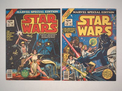 Lot 98 - STAR WARS: MARVEL TREASURY EDITIONS #1 & 2 (2...