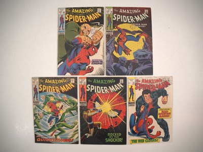 Lot 109 - AMAZING SPIDER-MAN #69, 70, 71, 72, 73 (5 in...