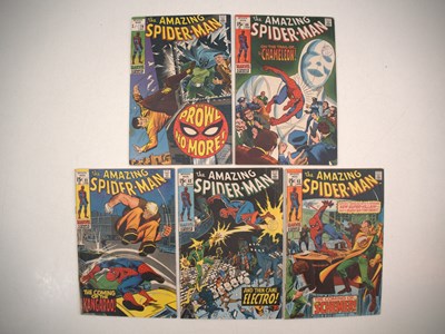 Lot 111 - AMAZING SPIDER-MAN #79, 80, 81, 82, 83 (5 in...