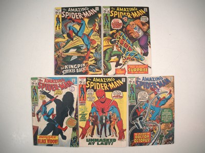 Lot 118 - AMAZING SPIDER-MAN #84, 85, 86, 87, 88 (5 in...