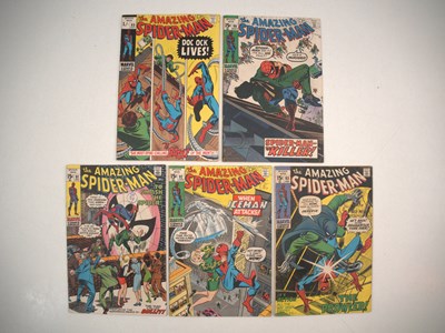 Lot 119 - AMAZING SPIDER-MAN #89, 90, 91, 92, 93 (5 in...