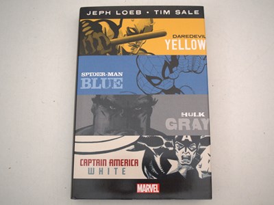 Lot 128 - YELLOW, BLUE, GRAY & WHITE BY JEPH LOEB & TIM...