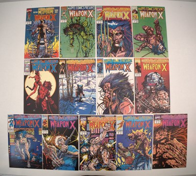 Lot 131 - MARVEL COMICS PRESENTS: WOLVERINE - WEAPON X...