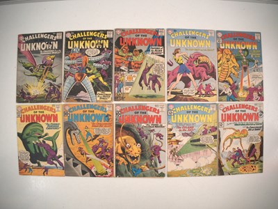Lot 157 - CHALLENGERS OF THE UNKNOWN #11-12, 14-15,...