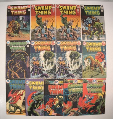 Lot 187 - SWAMP THING #4, 5(x2), 6, 8, 11(x2), 13, 15,...