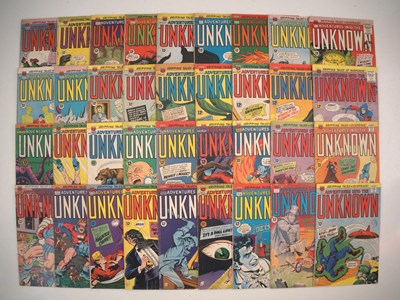 Lot 195 - ADVENTURES INTO THE UNKNOWN #129-130, 132-133,...