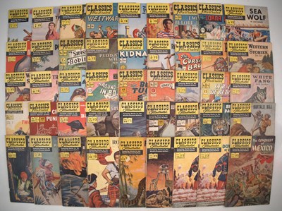 Lot 200 - CLASSICS ILLUSTRATED: UK ISSUE LOT (45 in Lot)...