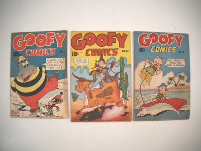 Lot 204 - GOOFY COMICS #11, 23, 26 (3 in Lot) - (1945/48...