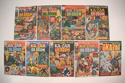 Lot 213 - ASTONISHING TALES #1 to 8, 12 (9 in Lot) -...