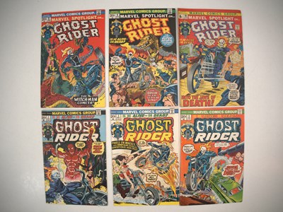 Lot 215 - MARVEL SPOTLIGHT #8, 9, 10 + GHOST RIDER #2, 3,...