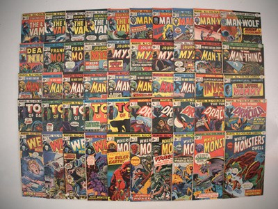 Lot 221 - MIXED MARVEL HORROR LOT (50 in Lot) - Includes...