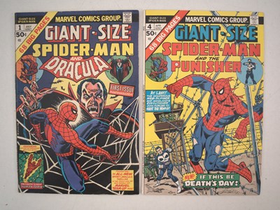 Lot 229 - GIANT-SIZE SPIDER-MAN #1 & 4 (2 in Lot) -...