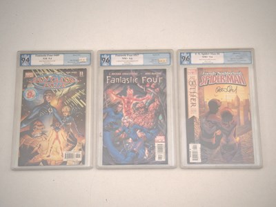 Lot 251 - MARVEL PGX LOT (3 in Lot) - Includes FANTASTIC...