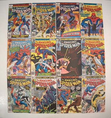 Lot 259 - AMAZING SPIDER-MAN #182 to 193 (12 in Lot) -...