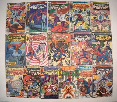 Lot 261 - AMAZING SPIDER-MAN #195 to 210 (16 in Lot) -...