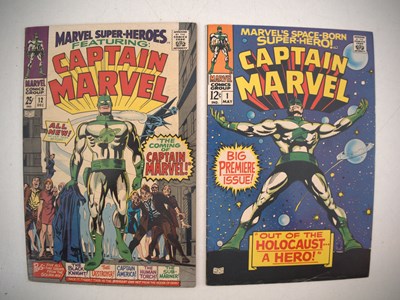 Lot 265 - MARVEL SUPER-HEROES #12 + CAPTAIN MARVEL #1 (2...