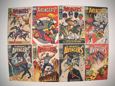 Lot 269 - AVENGERS #58, 59, 60, 61, 62, 63, 64, 65 (8 in...