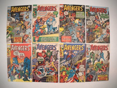 Lot 271 - AVENGERS #74, 75, 76, 77, 78, 79, 80, 81 (8 in...