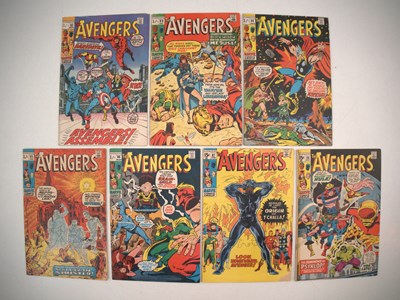 Lot 272 - AVENGERS #82, 83, 84, 85, 86, 87, 88 (7 in...