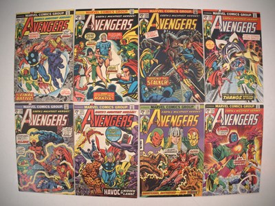 Lot 309 - AVENGERS #122 to 129 (8 in Lot) - (1974 -...
