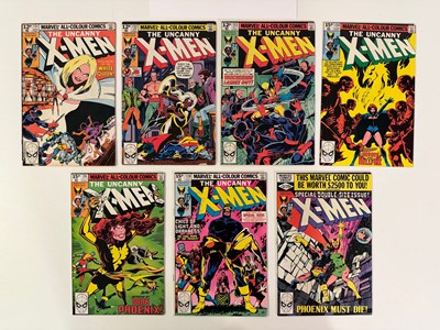 Lot 322 - UNCANNY X-MEN #131 to 137 (7 in Lot) - (1980 -...