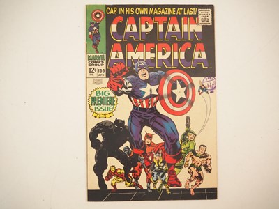 Lot 332 - CAPTAIN AMERICA #100 - (1968 - MARVEL) -...
