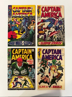 Lot 333 - CAPTAIN AMERICA #101 to 104 (4 in Lot) - (1968...