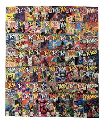 Lot 349 - UNCANNY X-MEN #197 to 265 (70 in Lot - 2...