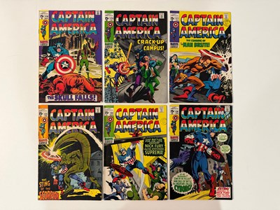 Lot 353 - CAPTAIN AMERICA #119 to 124 (6 in Lot) -...