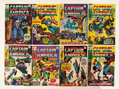 Lot 354 - CAPTAIN AMERICA #125 to 132 (8 in Lot) - (1970...