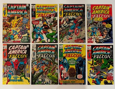 Lot 355 - CAPTAIN AMERICA #133 to 140 (8 in Lot) - (1971...