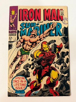 Lot 358 - IRON MAN & SUB-MARINER #1 (1968 - MARVEL) -...