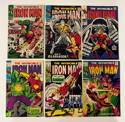 Lot 362 - IRON MAN #6 to 11 (6 in Lot) - (1968/69 -...