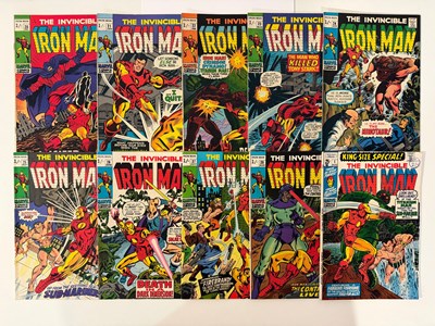 Lot 364 - IRON MAN #20 to 28 + KING-SIZE SPECIAL #1 (10...