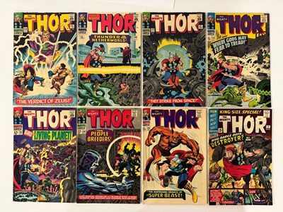 Lot 369 - THOR #129 to 135 + KING-SIZE SPECIAL #2 (8 in...
