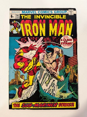 Lot 378 - IRON MAN #54 (1973 - MARVEL - UK Price...