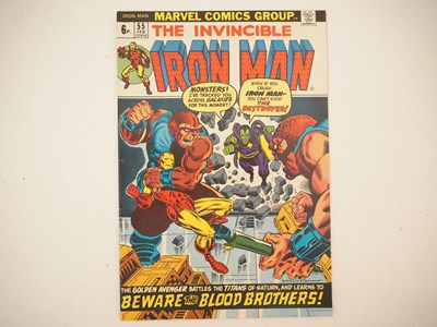Lot 379 - IRON MAN #55 - (1973 - MARVEL - UK Price...