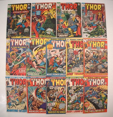 Lot 411 - THOR #187 to 200 (14 in Lot) - (1971/72 -...