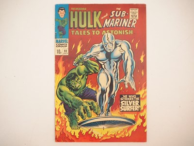 Lot 418 - TALES TO ASTONISH #93 (1967 - MARVEL) Classic...
