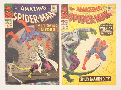 Lot 451 - AMAZING SPIDER-MAN #44 & 45 (2 in Lot) - (1967...