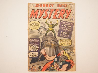 Lot 463 - JOURNEY INTO MYSTERY #85 (1962 - MARVEL - UK...