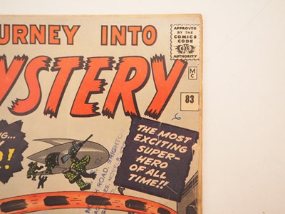Lot 465 - JOURNEY INTO MYSTERY #83 (1962 - MARVEL - UK...