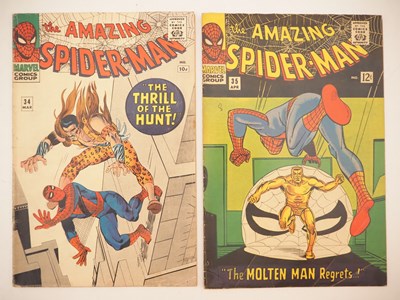 Lot 468 - AMAZING SPIDER-MAN #34 & 35 (2 in Lot) - (1966...