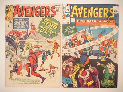 Lot 474 - AVENGERS #6 & 7 (2 in Lot) - (1964 - MARVEL) -...