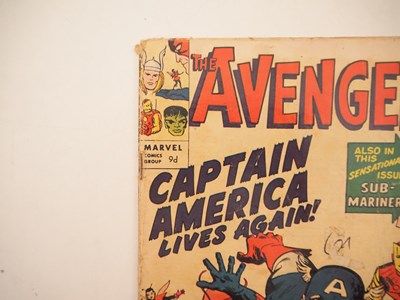 Lot 476 - AVENGERS #4 (1964 - MARVEL - UK Price Variant)...