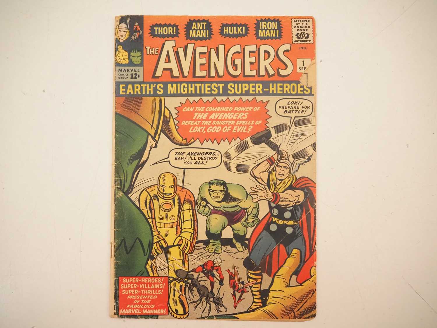 Lot 479 - AVENGERS #1 - (1963 - MARVEL) - KEY Comic Book...