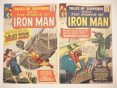 Lot 493 - TALES OF SUSPENSE #53 & 54 (2 in Lot) - (1964 -...
