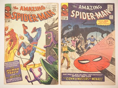 Lot 498 - AMAZING SPIDER-MAN #21 & 22 (2 in Lot) - (1965...