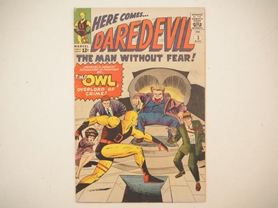 Lot 507 - DAREDEVIL #3 - (1964 - MARVEL) - Origin and...
